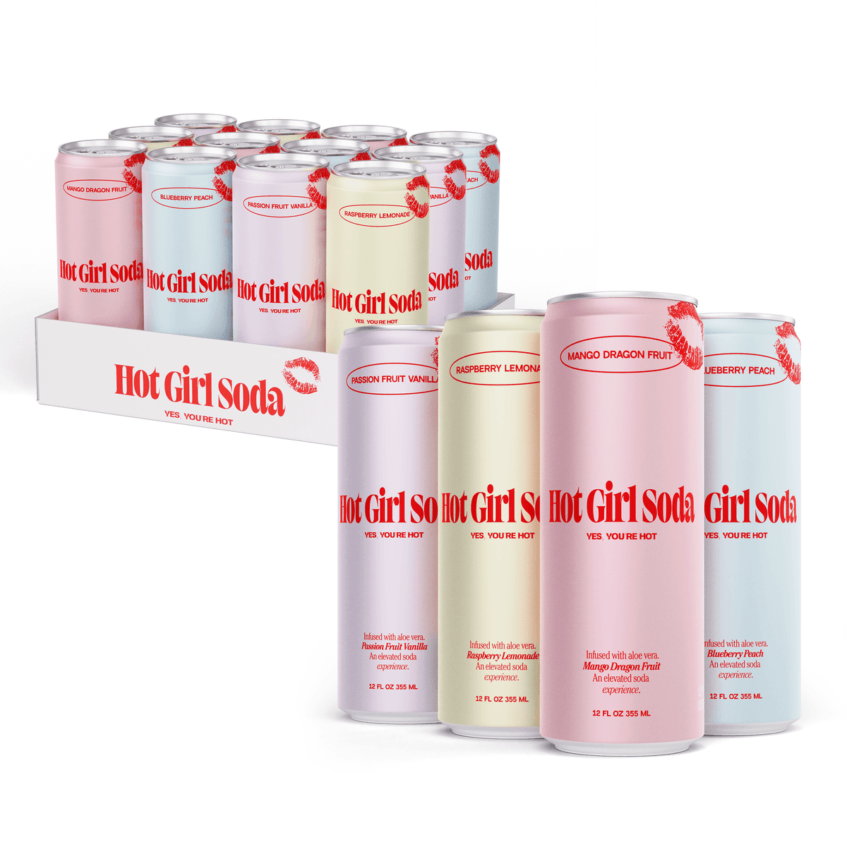 Hot Girl Soda Variety Pack